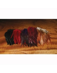 Hareline Dubbin Woolly Bugger 67 Saddle Hackle in Natural Brown